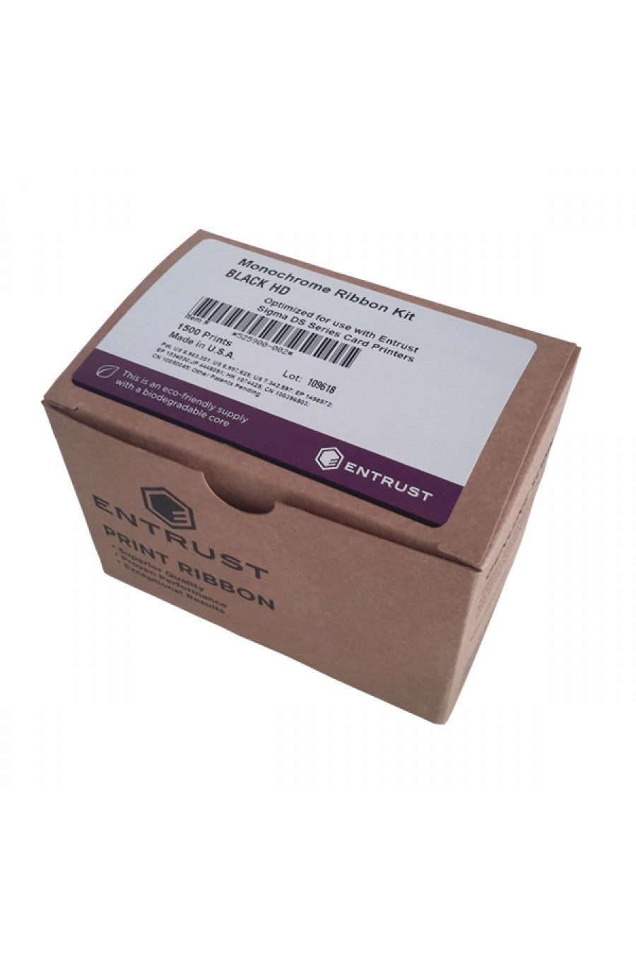 Kit Cinta Monocroma Negra 1500 Impresiones, 525900-002