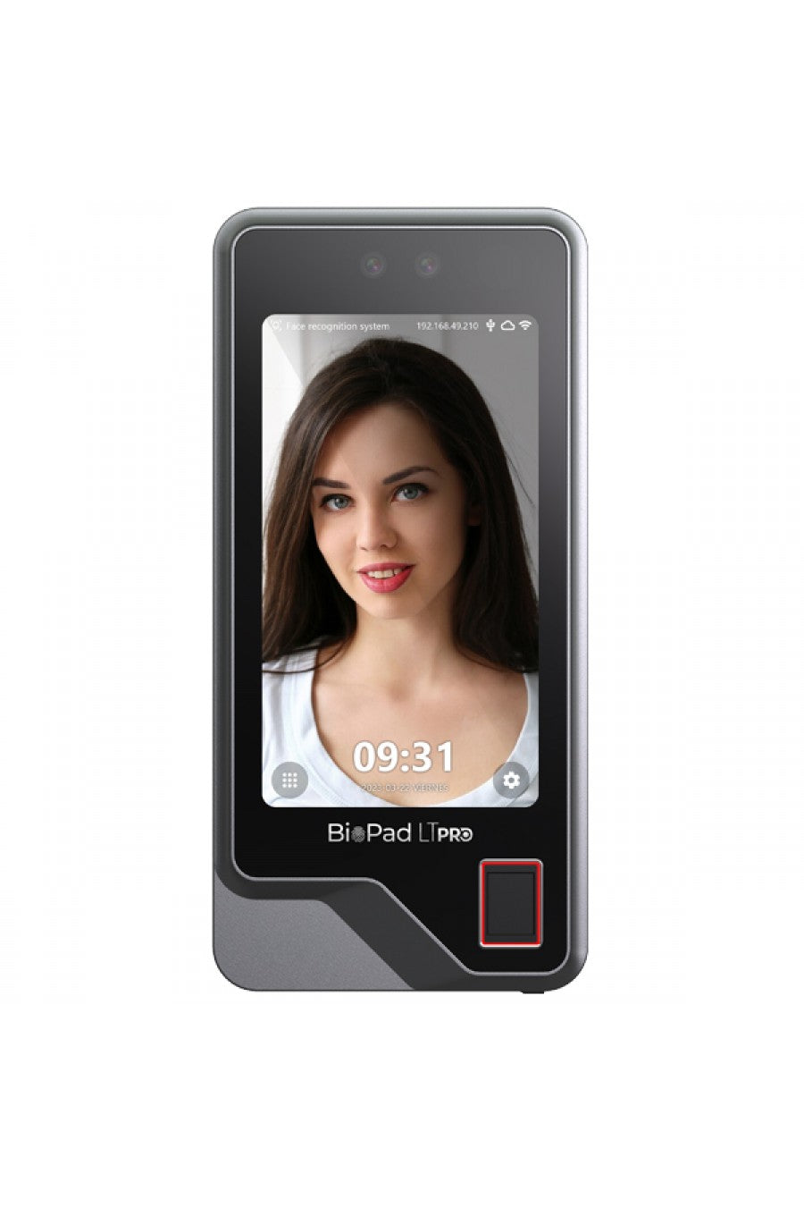 Terminal Biométrica Facial Biopad LT Pro FP