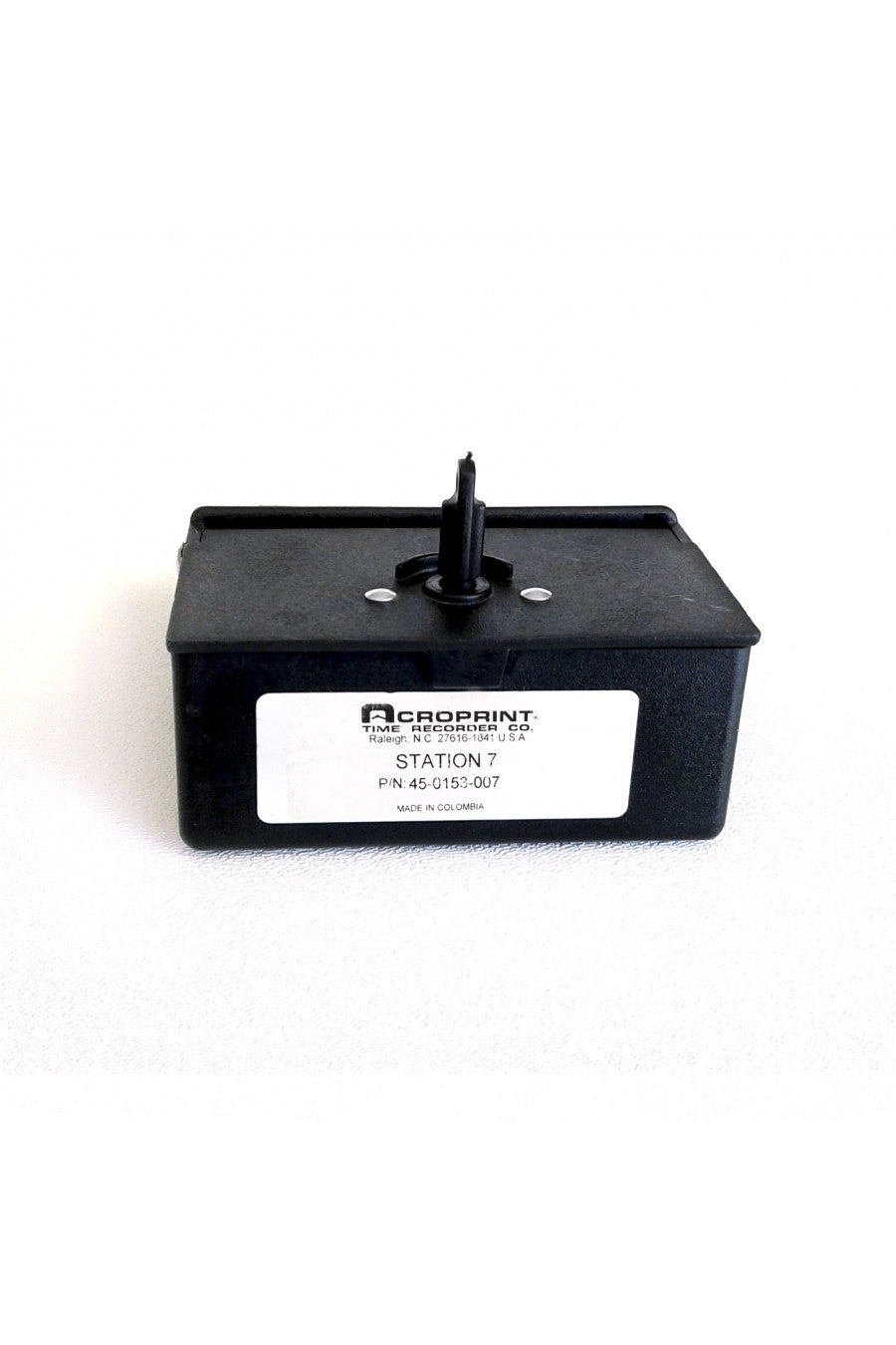 Caja de Estaciones No. 7 para Reloj de Vigilante Acroprint C-72