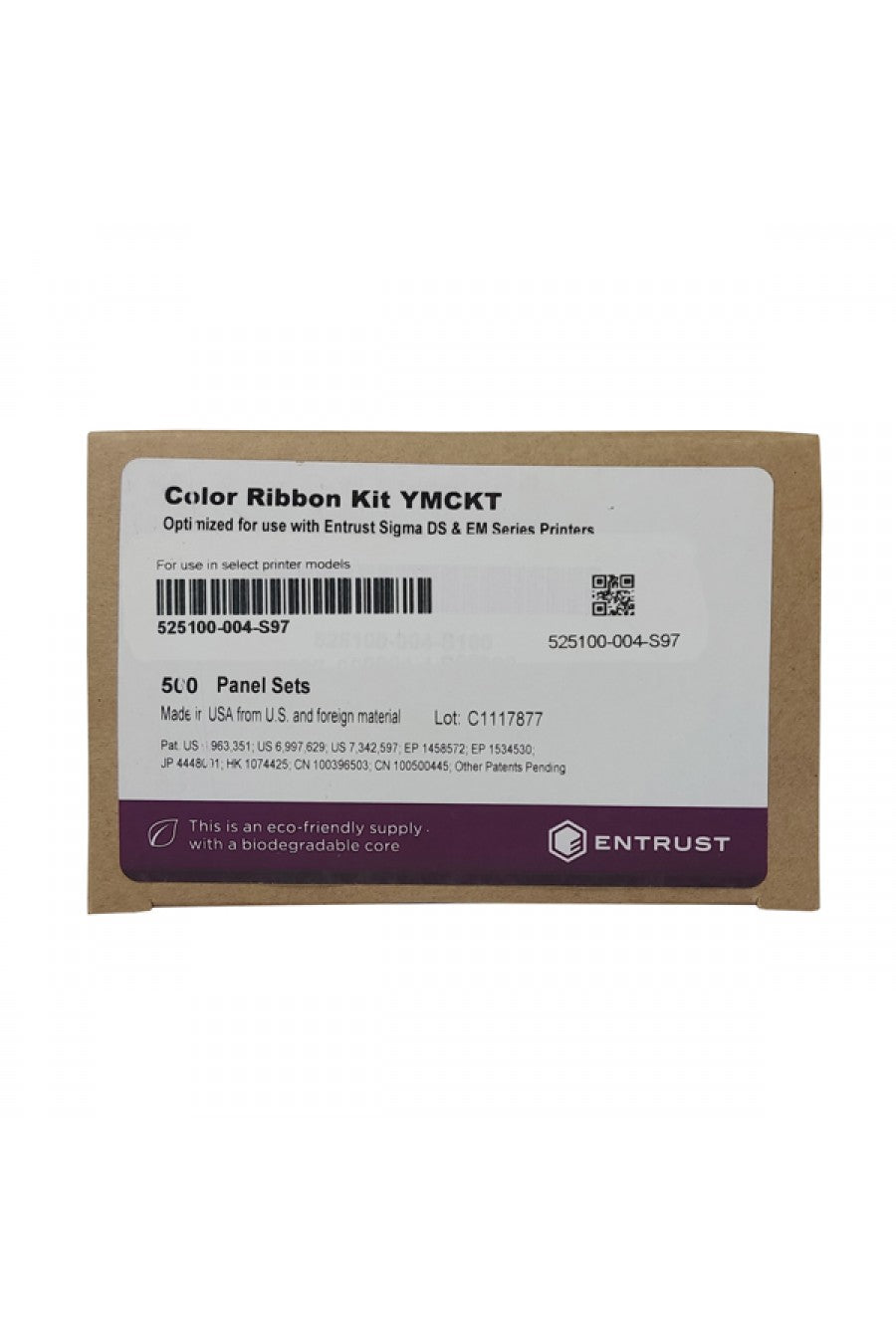 Cinta Color YMCKT 500 Impresiones, 525100-004-S97
