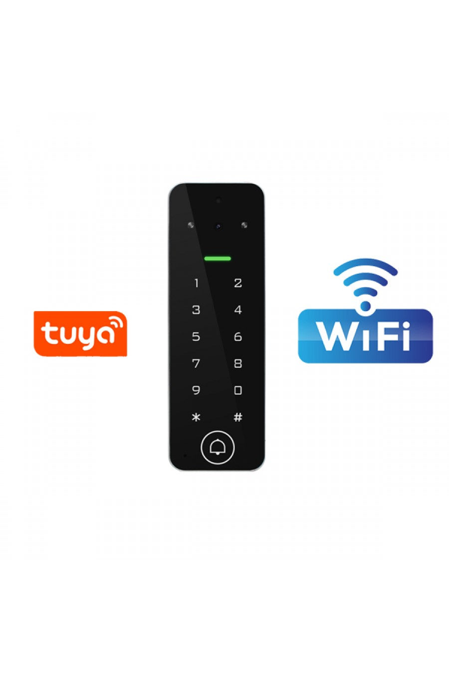 Controlador de Acceso con Lector 125 KHZ EM e intercomunicador VCONTROL 4K