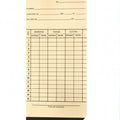 Tarjeta checadora quincenal vertical T-2