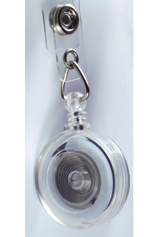 Yoyo transparente para portagafete