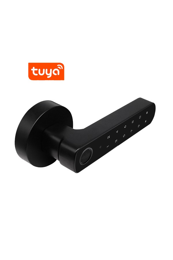 CERRADURA INTELIGENTE BIOMETRICA DE HUELLA CON TECLADO BLUETOOTH SECUKEY D100 BT