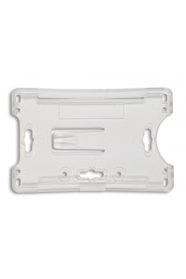 Portagafete Convertible Transparente