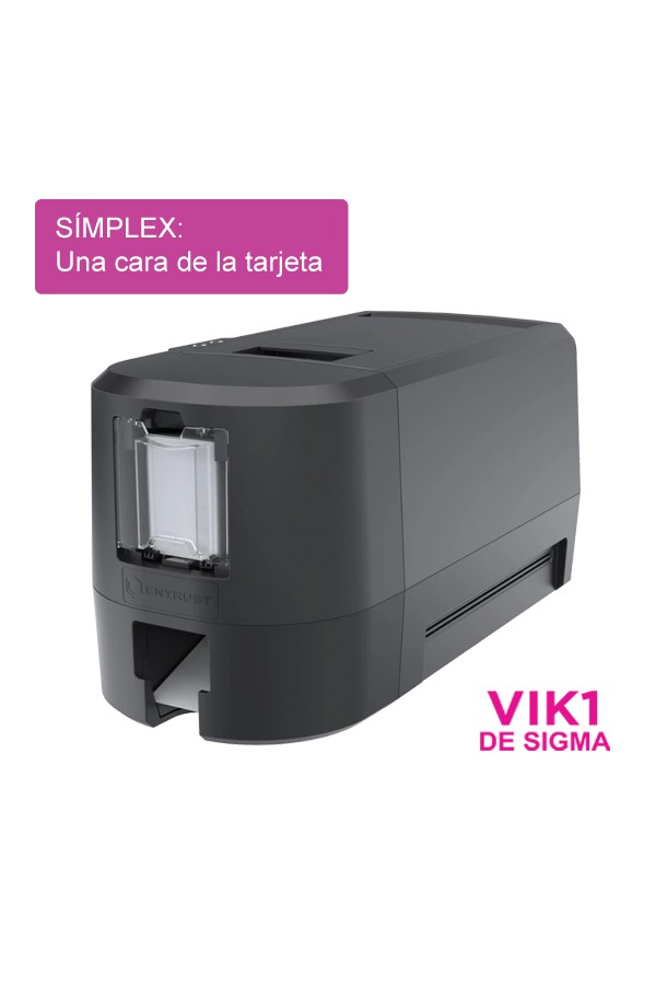 IMPRESORA DE CREDENCIALES SIGMA DSE VIK1 SIMPLEX 
