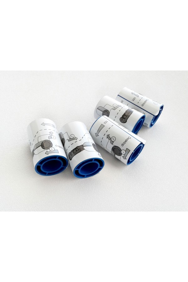 Paquete 5 Rodillos de Limpieza para Impresoras Datacard, 569946-001
