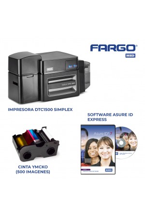 Impresora Fargo DTC1500 Simplex – Kit