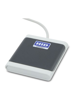 HID Lector de Tarjeta Inteligente OMNIKEY 5022, USB 2.0, Azul