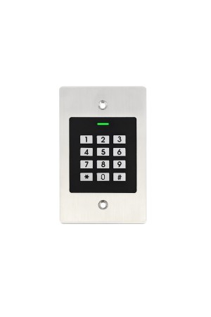 CONTROLADOR DE ACCESO Y LECTOR 125 KHZ EM CON TECLADO RESISTENTE A AGUA EK2